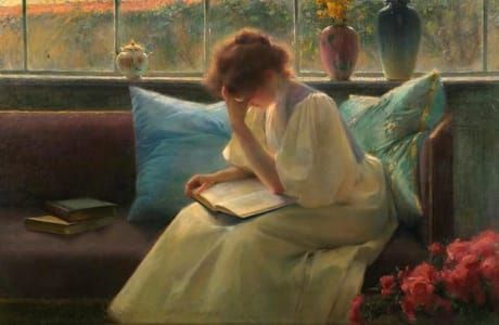 Artwork Title: Thoughtful Reader