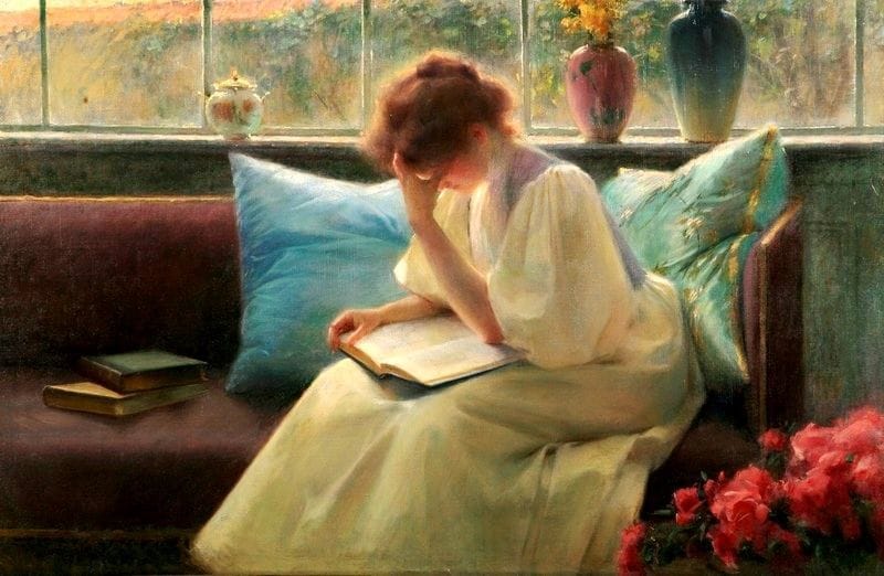 Artwork Title: Thoughtful Reader