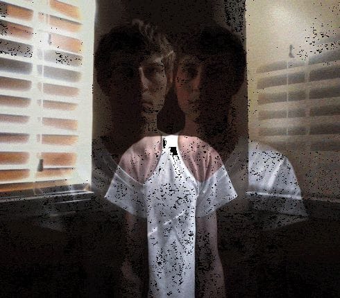 Artwork Title: Me + Ghost (Self Portrait)