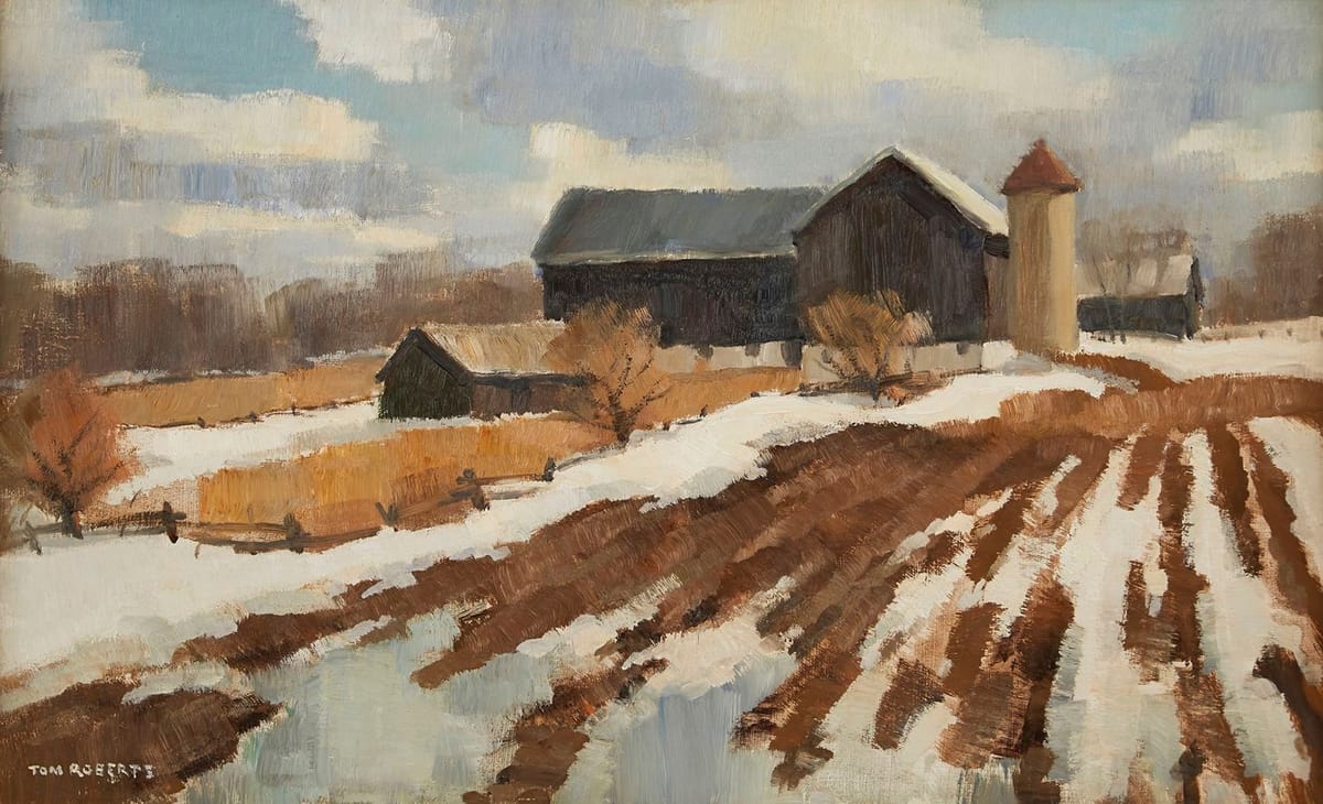 Artwork Title: Kilbride Farm in March