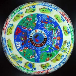Artwork Title: Wheel of Life (Sand Mandala)