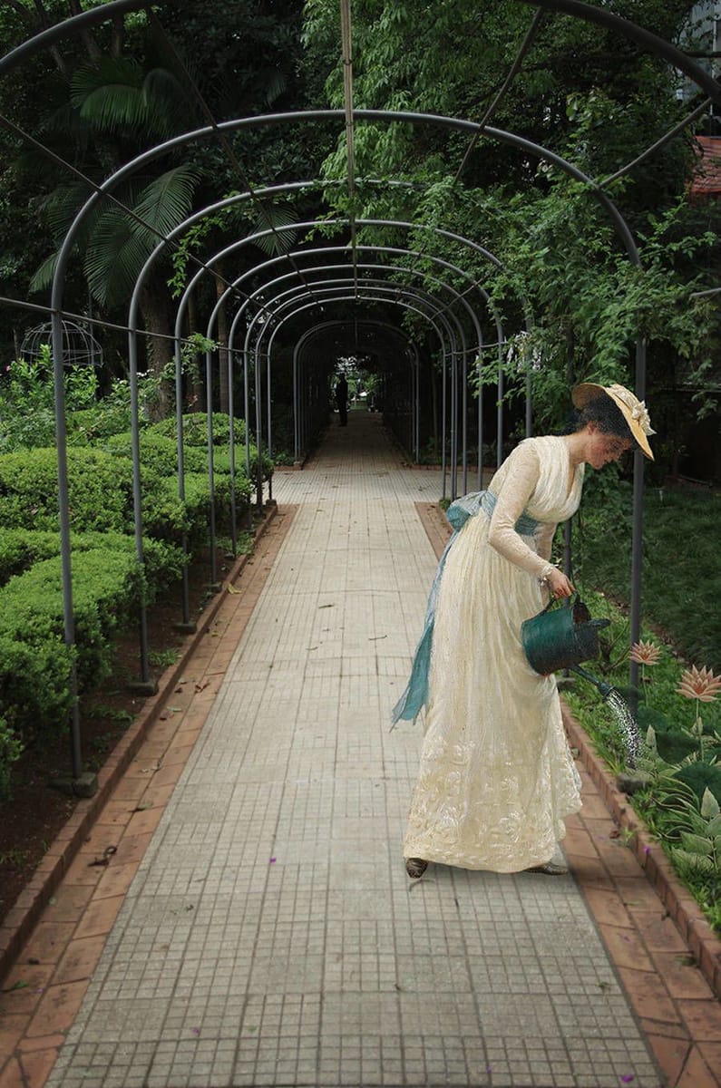 Artwork Title: Edward Leighton's My Lady's Garden