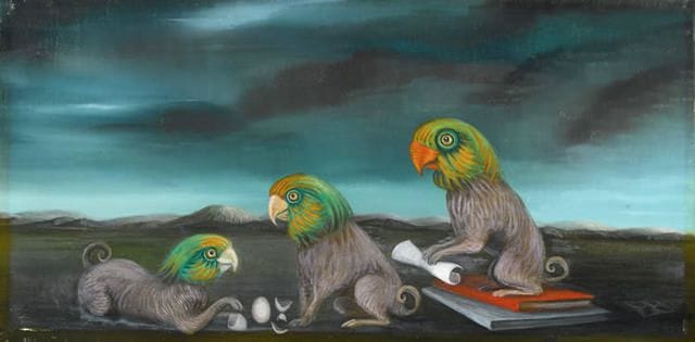 Artwork Title: Chimerical Parrots I