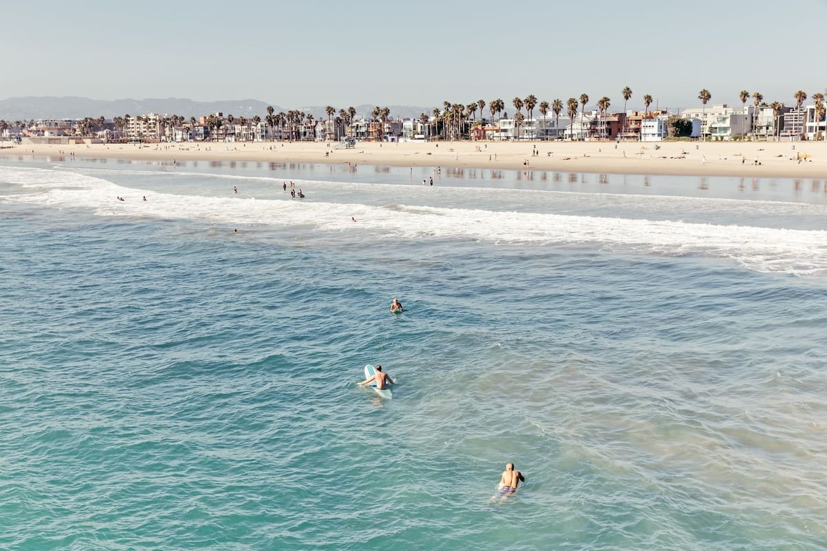 Artwork Title: Surf, Los Angeles