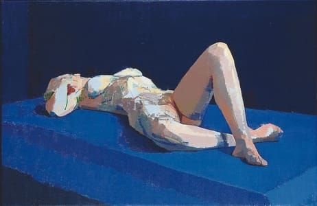 Artwork Title: Blue Nude