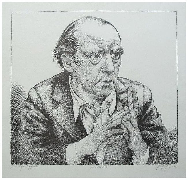 Artwork Title: Heinrich Boll