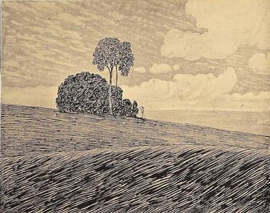 Artwork Title: Lammerwolken (Lamb Clouds), January 1898