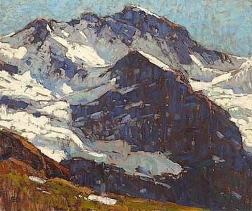 Artwork Title: Snow-covered Peaks