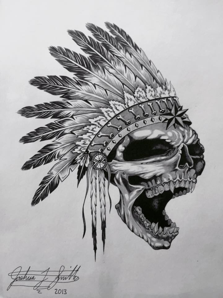 Artwork Title: Native Rage