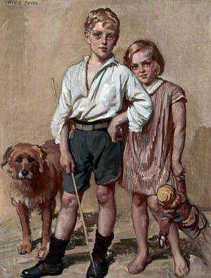 Artwork Title: The Good Companions (Arthur and Dora)