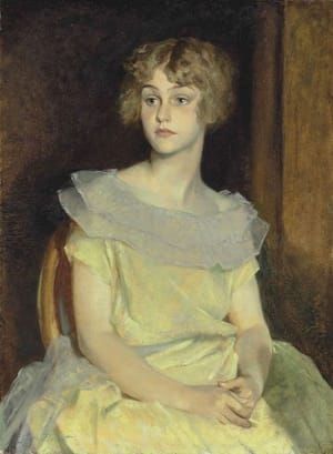 Artwork Title: Portrait of Ellen Borden Stevenson