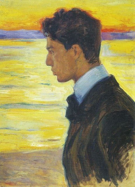 Artwork Title: Boris Pasternak Beside the Baltic at Merekule