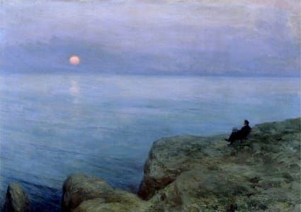 Artwork Title: Alexander Pushkin at the Seashore