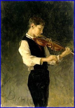 Artwork Title: Violinist Armando Meneghello