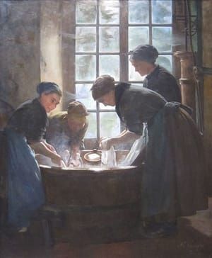 Artwork Title: In the Wash House