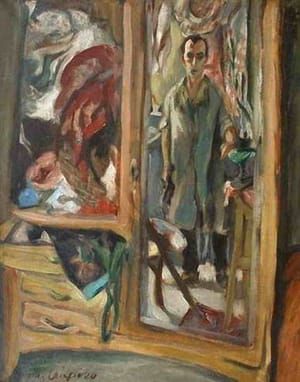 Artwork Title: Self Portrait in Mirror