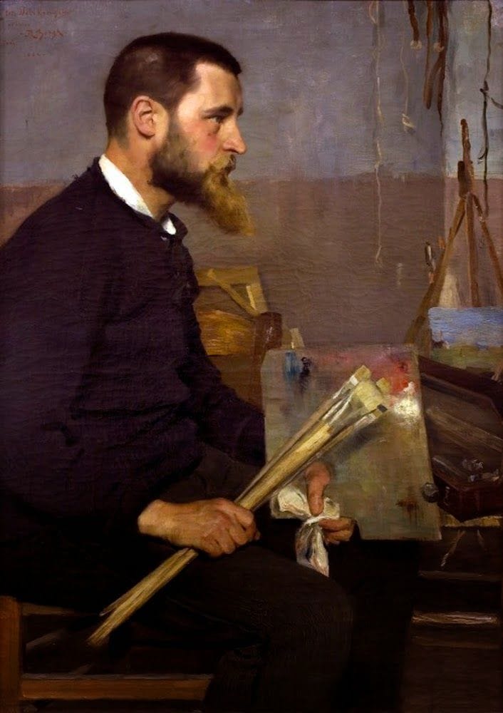 Artwork Title: Portrait of Nils Kreuger