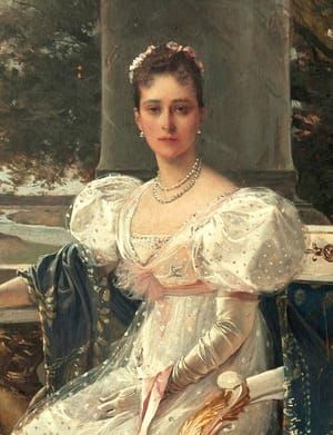 Artwork Title: The Grand Duchess Elisaveta Feodorovna in period costume