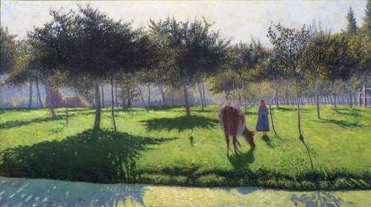 Artwork Title: De boomgaard (The Orchard)