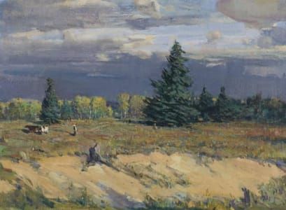 Artwork Title: Cattle Grazing