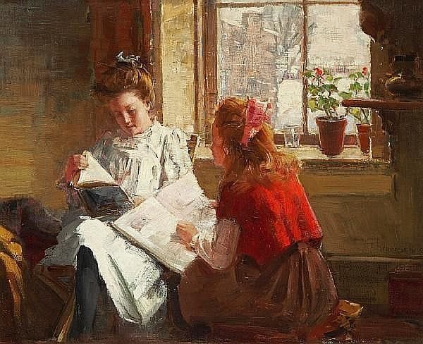 Artwork Title: Reading