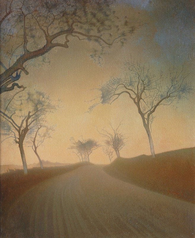 Artwork Title: Old Country Road