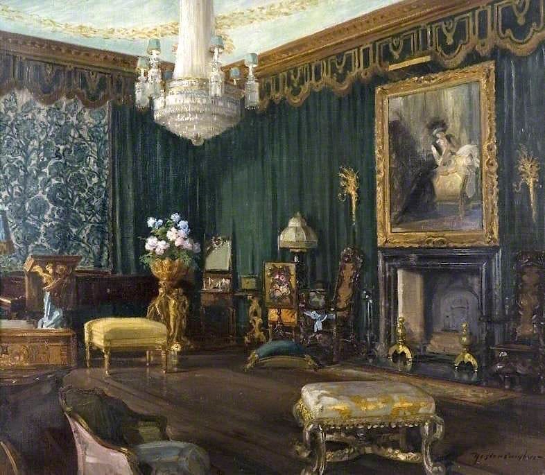 Artwork Title: An Interior at Culham Court