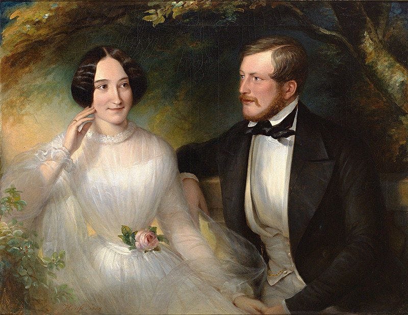 Artwork Title: Portrait of Eugen and Francisca Kraetzer-Roeder