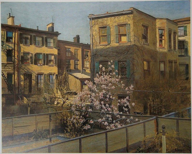 Artwork Title: Backyards, Brooklyn
