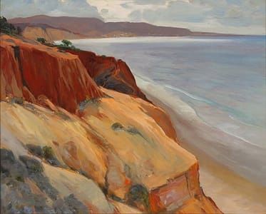 Artwork Title: California Coast at Torrey Pines