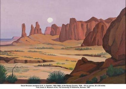 Artwork Title: In the Navajo Country