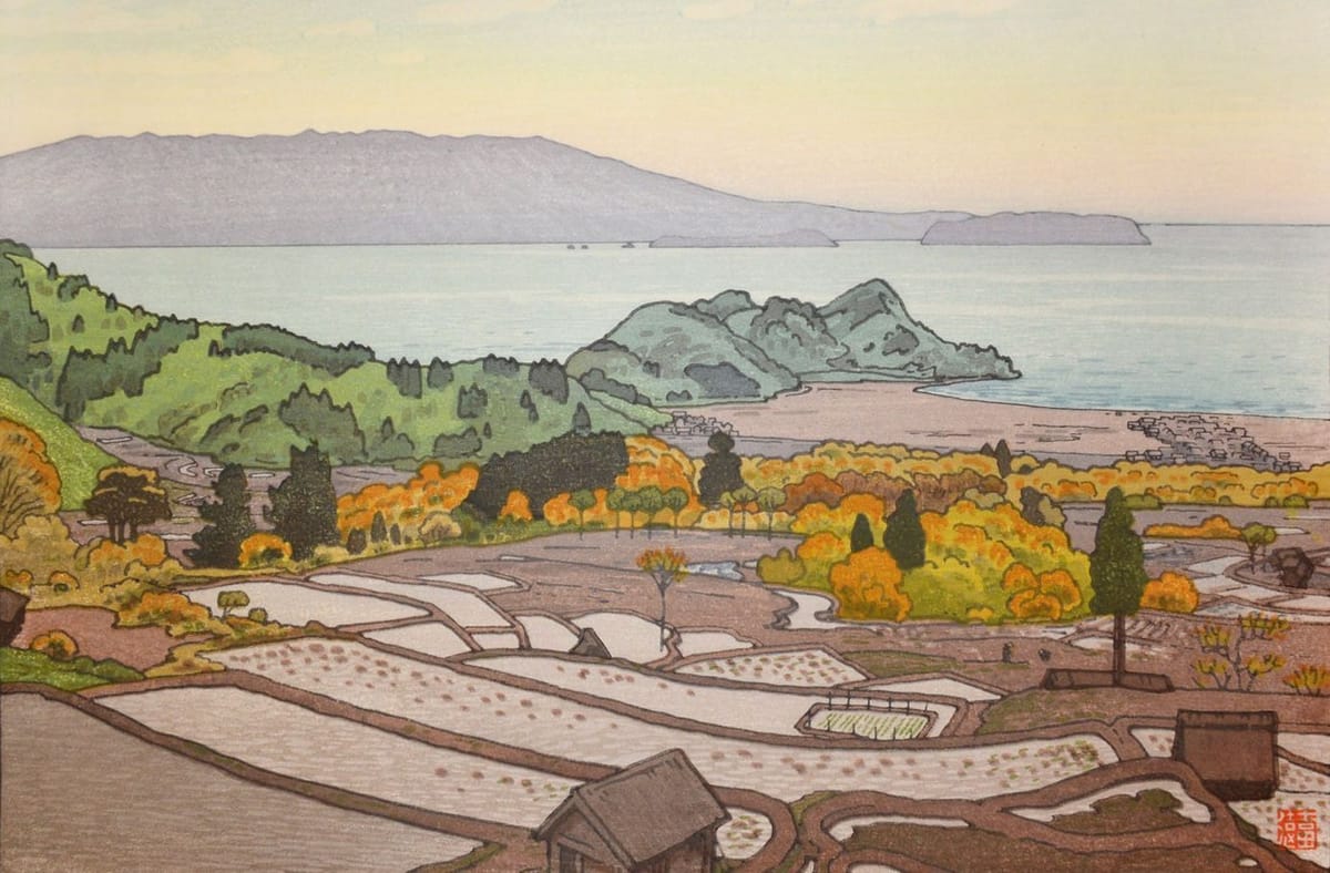 Artwork Title: Rice-Field in Sugitsu