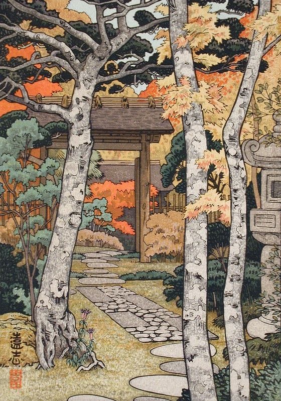 Artwork Title: Hakone Sacred Grounds: Sangetsu-an