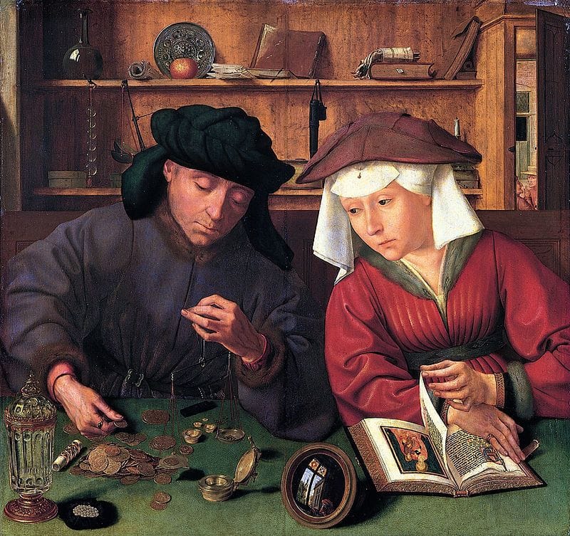 Artwork Title: The Money Changer and His Wife