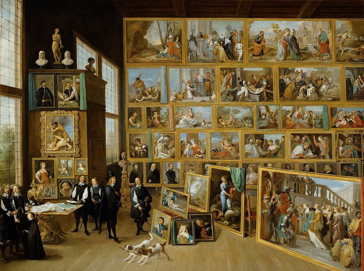 Artwork Title: The Art Collection of Archduke Leopold Wilhelm in Brussels