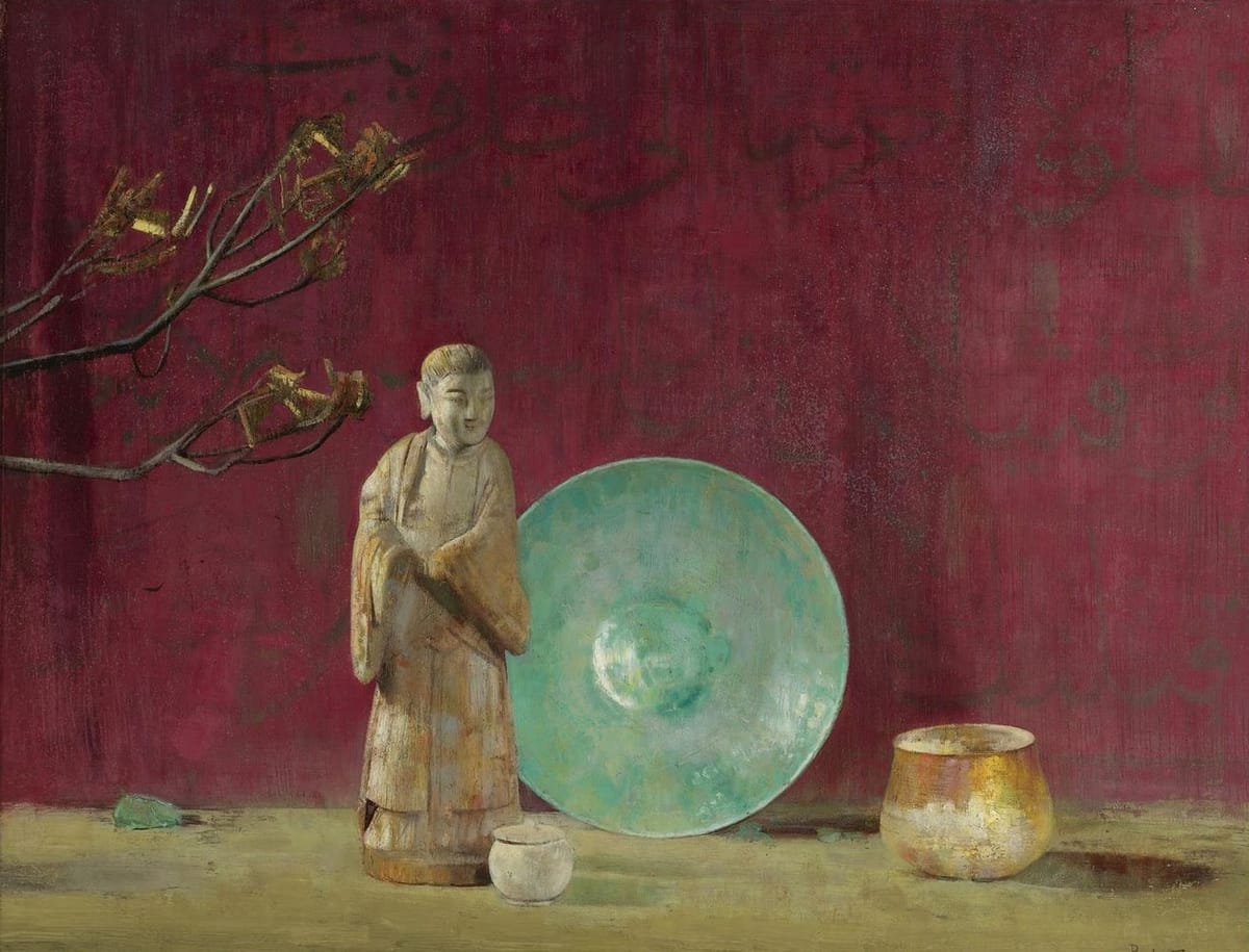Artwork Title: The Sacred Green Plate