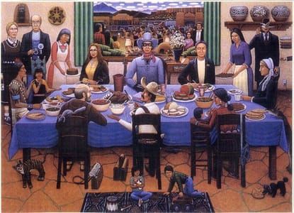 Artwork Title: Pueblo Feast Day 2005