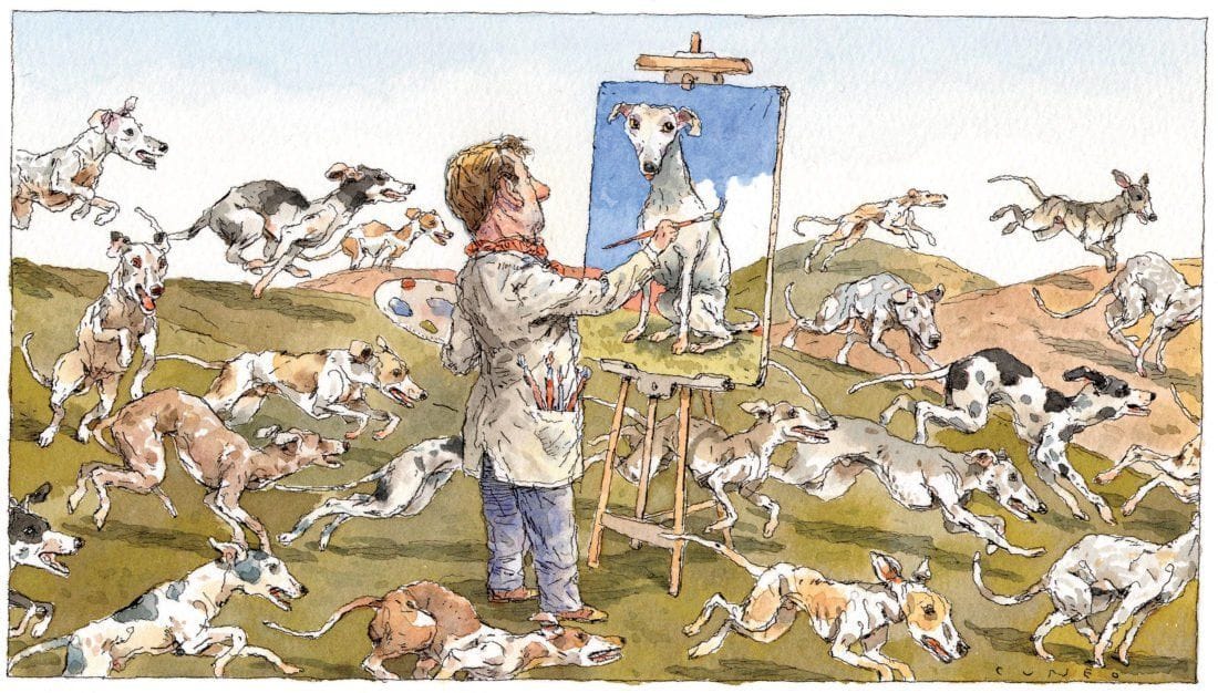 Artwork Title: Canine Inspiratoin