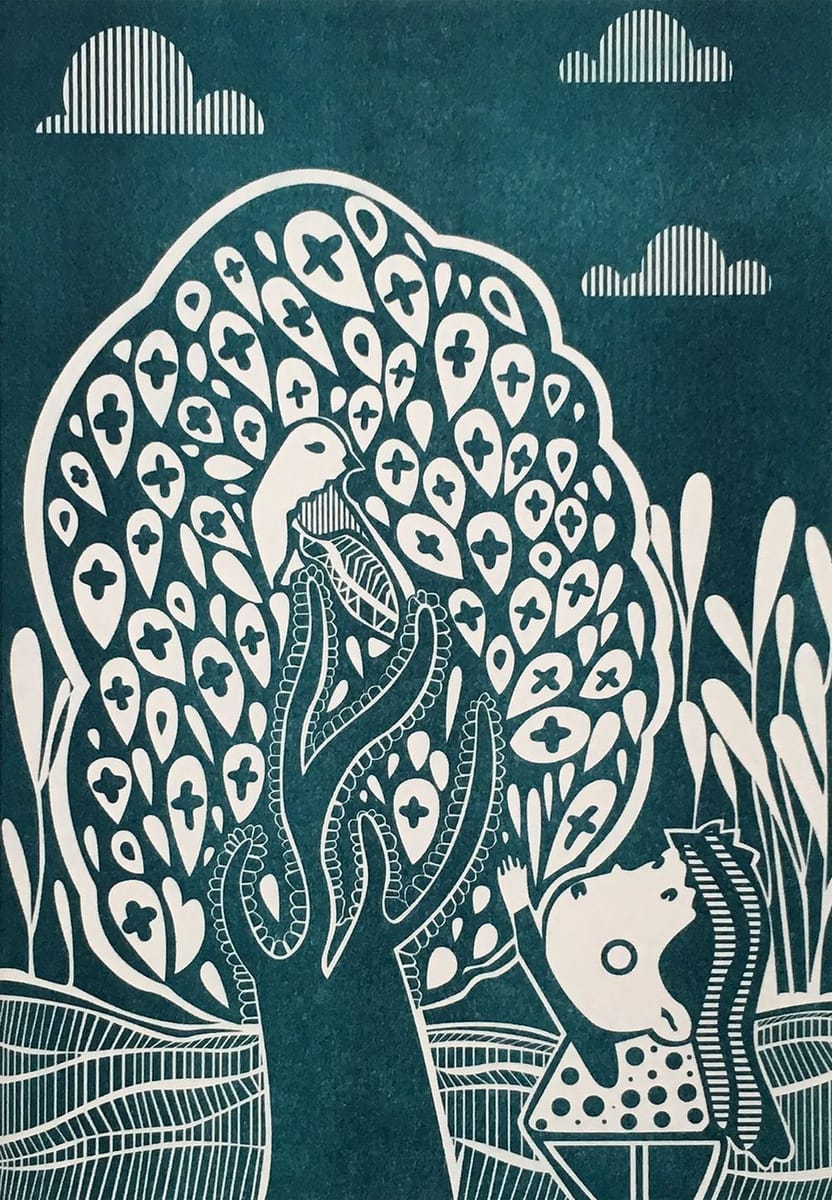 Artwork Title: The girl who wanted to fly