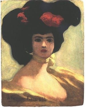 Artwork Title: Woman with Black Hat