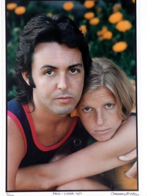 Artwork Title: Paul & Linda McCartney