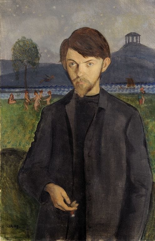 Artwork Title: Self Portrait ,1908