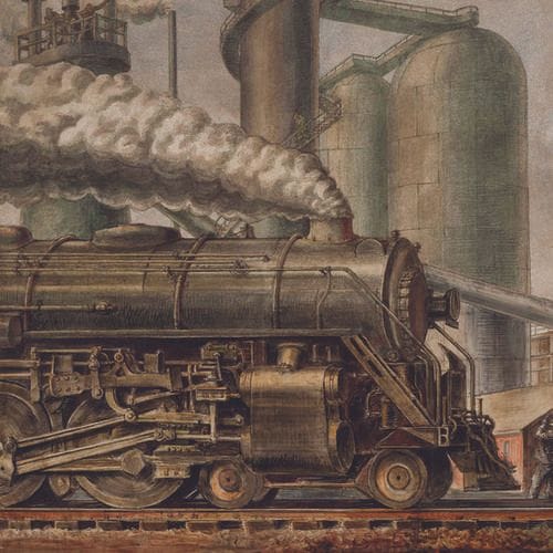 Artwork Title: The Locomotive