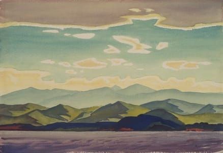 Artwork Title: Taos Mountains in Spring