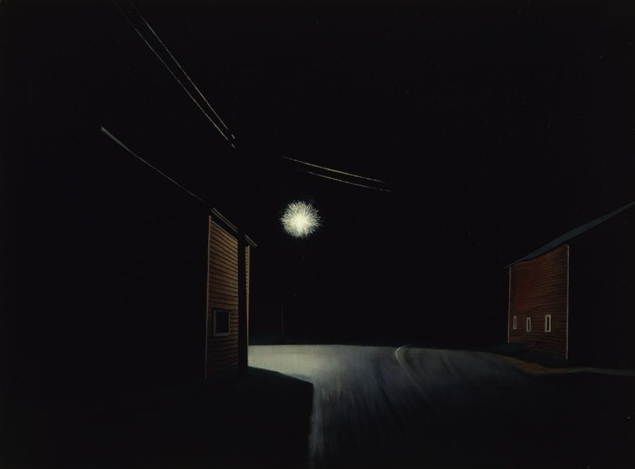 Artwork Title: August Night at Russell’s Corners