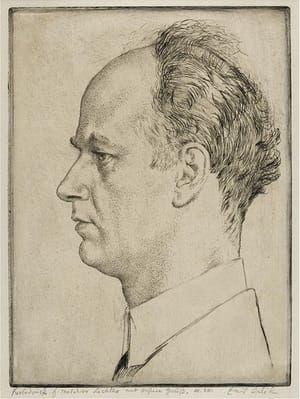 Artwork Title: Portrait of Wilhelm Furtwängler