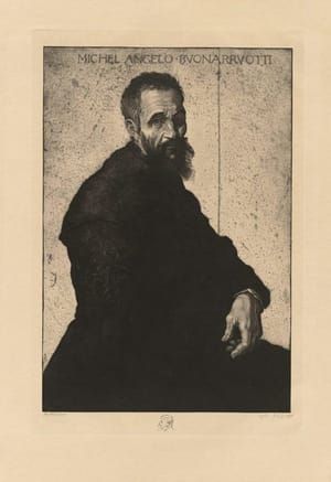 Artwork Title: Portrait of Michelangelo Buonarotti