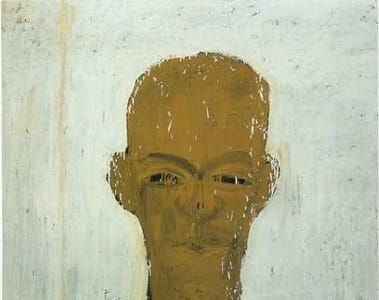 Artwork Title: Self Portrait in Ochre