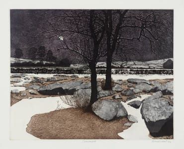 Artwork Title: Snow Night ,1974