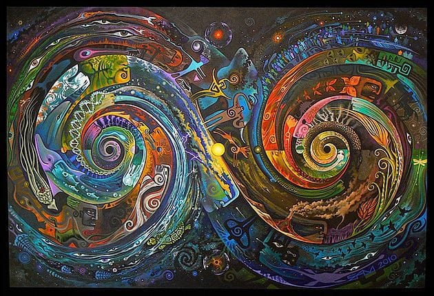 Artwork Title: Spiral Matrix